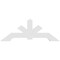 Ekena Millwork Vanguard Architectural Grade PVC Gable Bracket, 72"W x 27"H x 2"D x 6"F, 9/12 Pitch GBP072X27X0206VAN00 - alternate 4